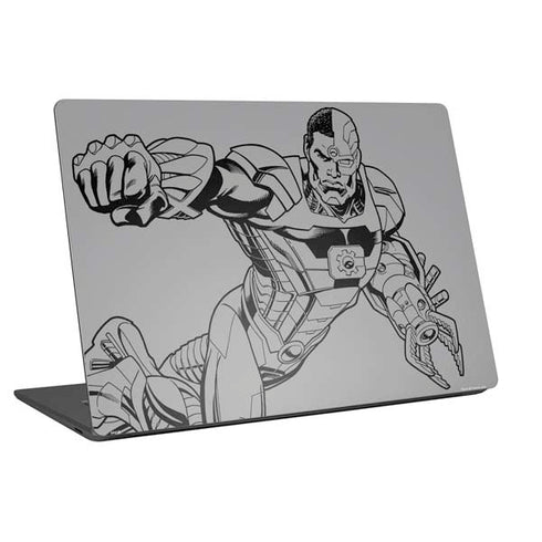 DC Comics Cyborg Comic Pop Universal Laptop 11in (8.8 x 6.2in) Skin
